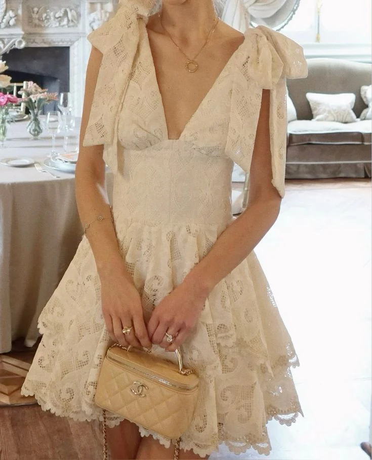 A Line Lace Homecoming Dress Short Evening Dress Cocktail Dresses Short Party Dress   fg7913 - Image 2