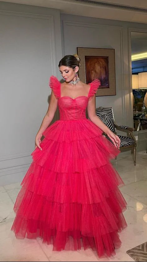 A-line Long Prom Dresses Fashion Formal Dress    fg1508 - Image 3