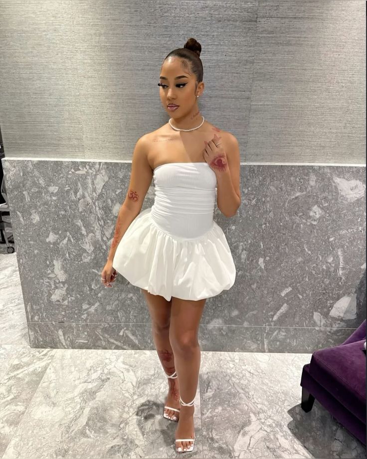 A Line White Homecoming Dress Short Evening Dress Cocktail Dresses Short Party Dress fg7919 - Image 2