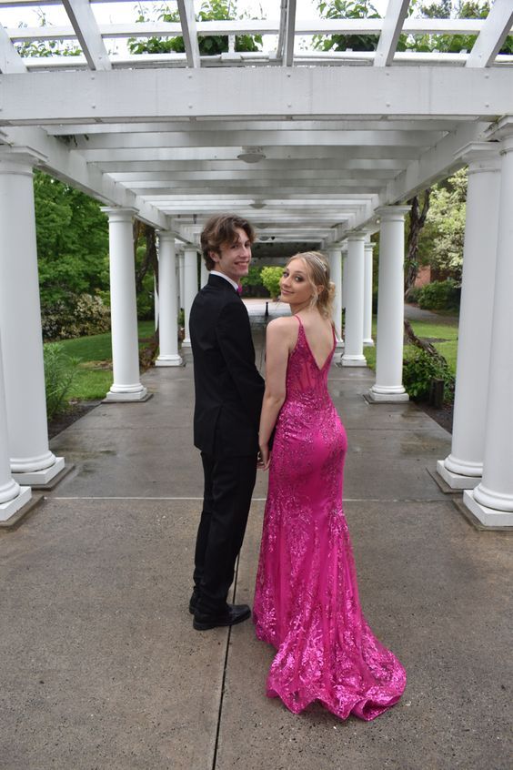 Beautiful Lace Mermaid Prom Dress Formal Party Dress Prom Dress         fg4332 - Image 2