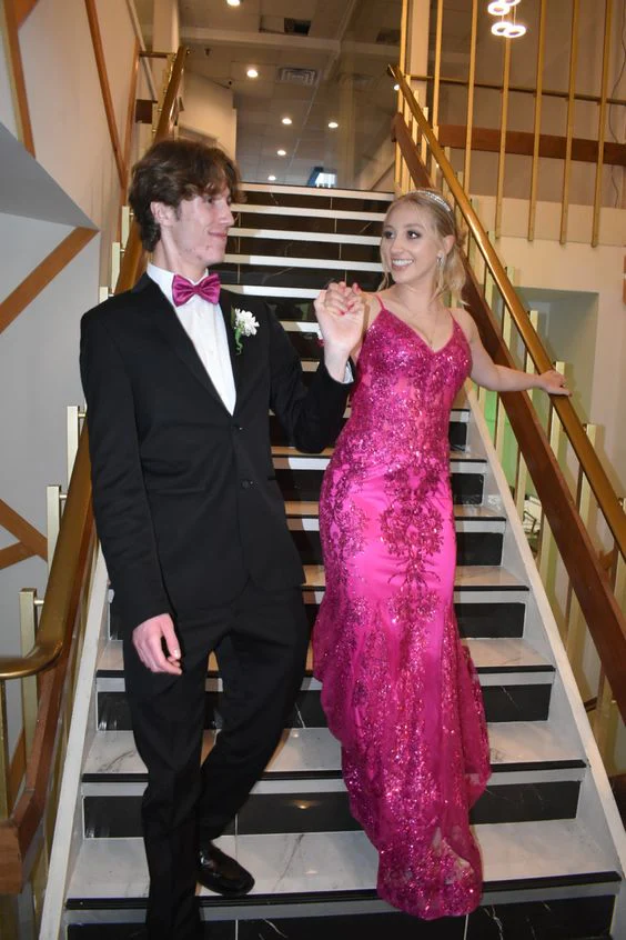 Beautiful Lace Mermaid Prom Dress Formal Party Dress Prom Dress         fg4332 - Image 4