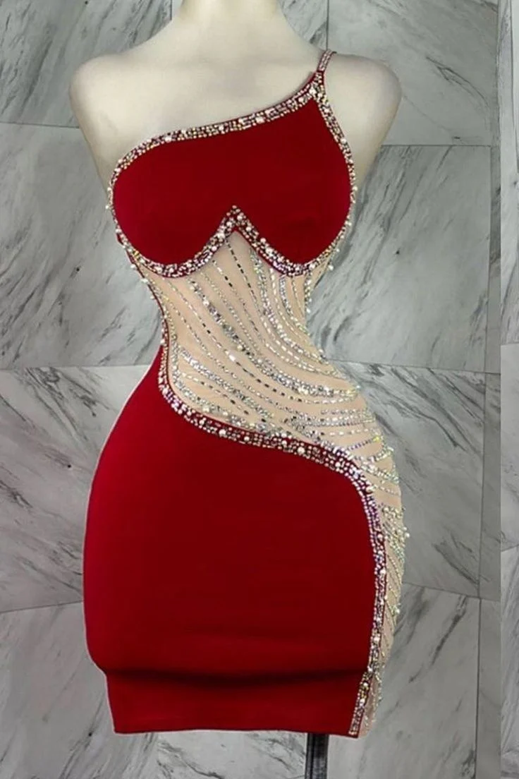 Sexy Birthday Outfit Short Evening Dress Cocktail Dresses Short Party Dress   fg8016 - Image 2