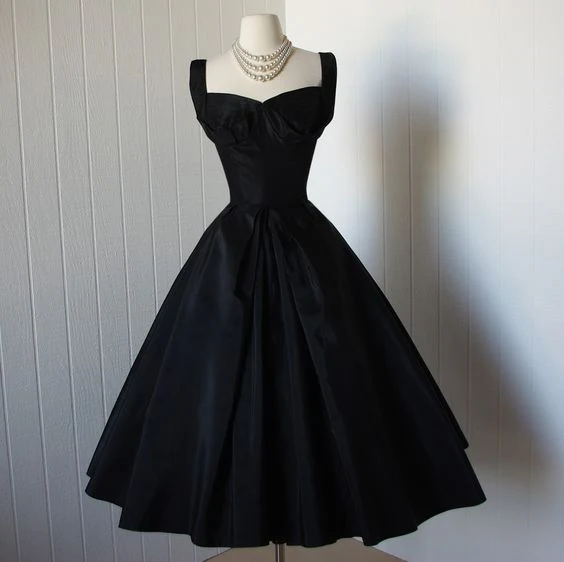 Black Elegant Cocktail Dresses Short Prom Dress fg3504 - Image 2