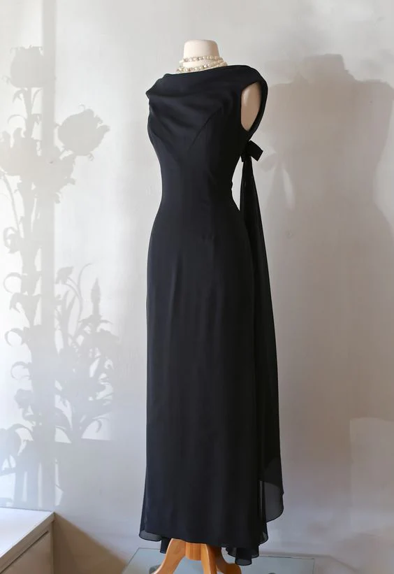 Black Evening Dresses Formal Party Dress Prom Gowns fg5659 - Image 2