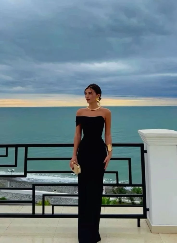 Black Evening Dresses Sexy Formal Party Dress fg5519 - Image 5
