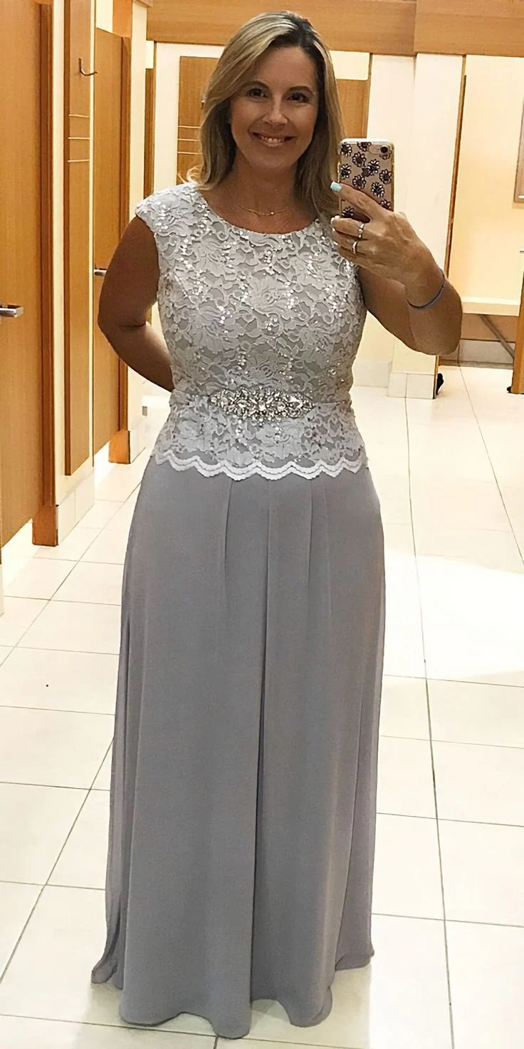Charming Prom Party Dress Sleeveless Lace Mother Of The Bride Dresses fg2696