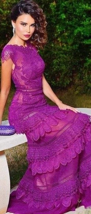 Elegant purple prom dress,long evening dresses     fg2695 - Image 2