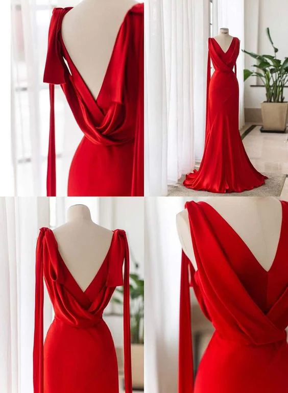 Elegant Red Evening Dresses Party Prom Dress      fg4160 - Image 2