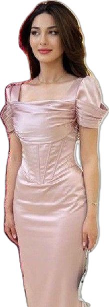 Fashion Prom Dresses Pink Sexy Evening Dress fg2845 - Image 3