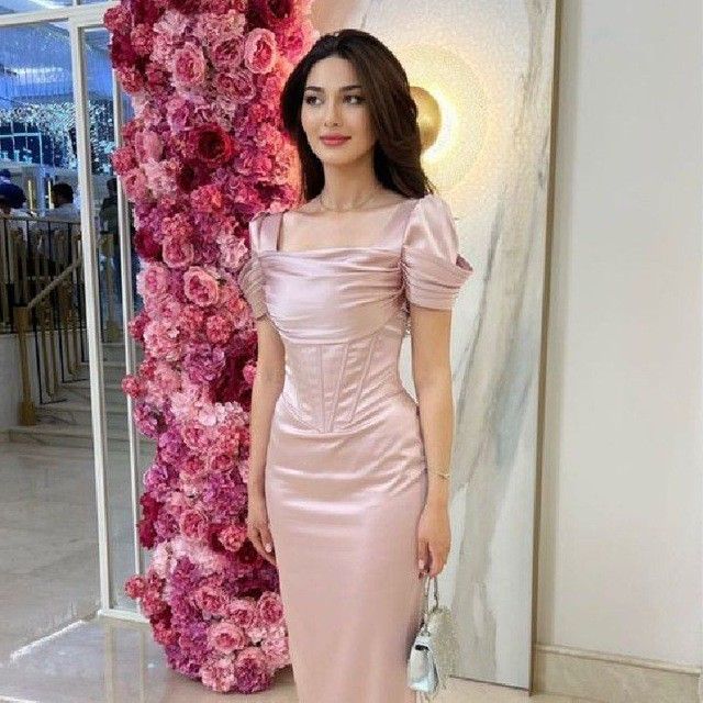 Fashion Prom Dresses Pink Sexy Evening Dress fg2845 - Image 4