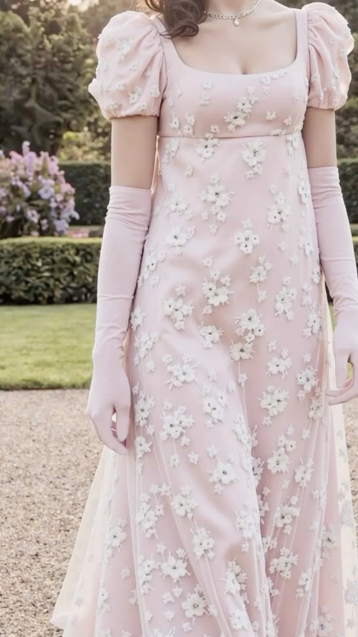 Light Pink A-Line Long Prom Dress Evening Party Dresses  fg7636