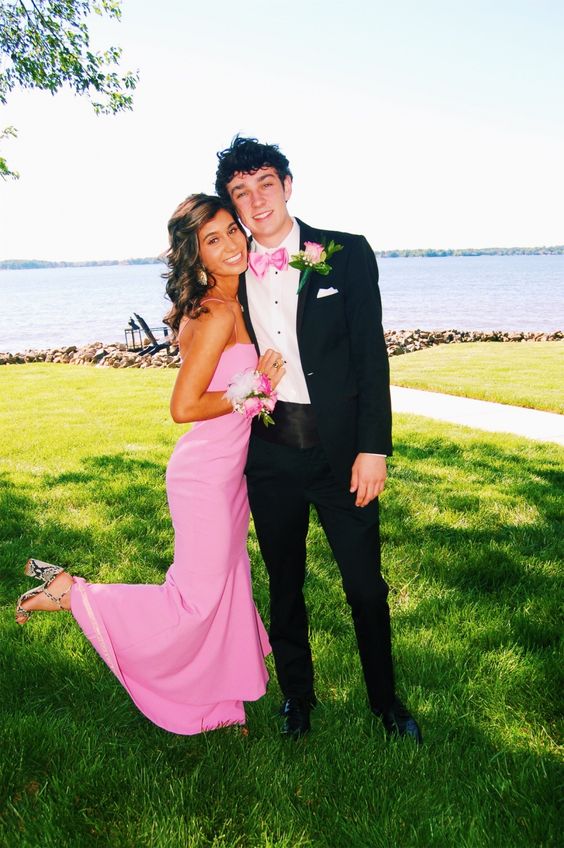 Pink Prom Dress, Sexy Prom Dress fg2724 - Image 2