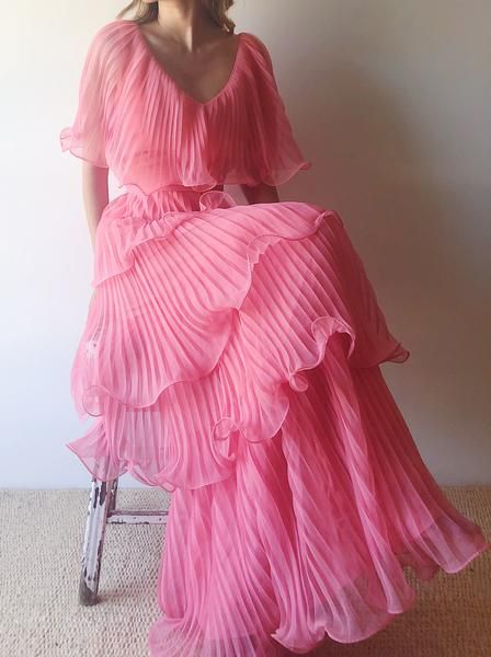 Pink Prom Dress Women Sexy Dresses Elegant Party Dress     fg1964 - Image 4