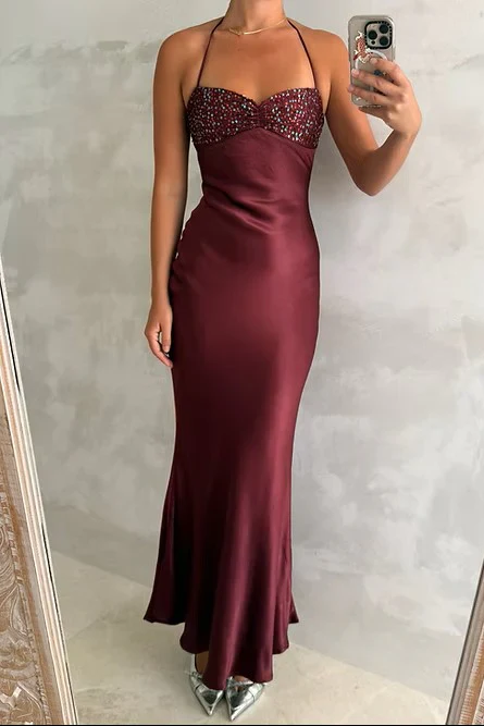 Simple Long Prom Dresses, Pink Evening Party Dresses     fg1421 - Image 4