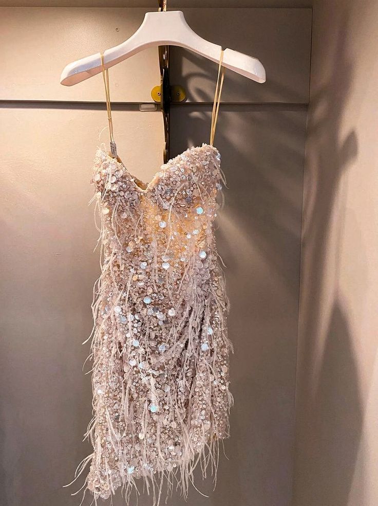 Sequin prom dresses, sheath short prom dresses fg1195 - Image 3