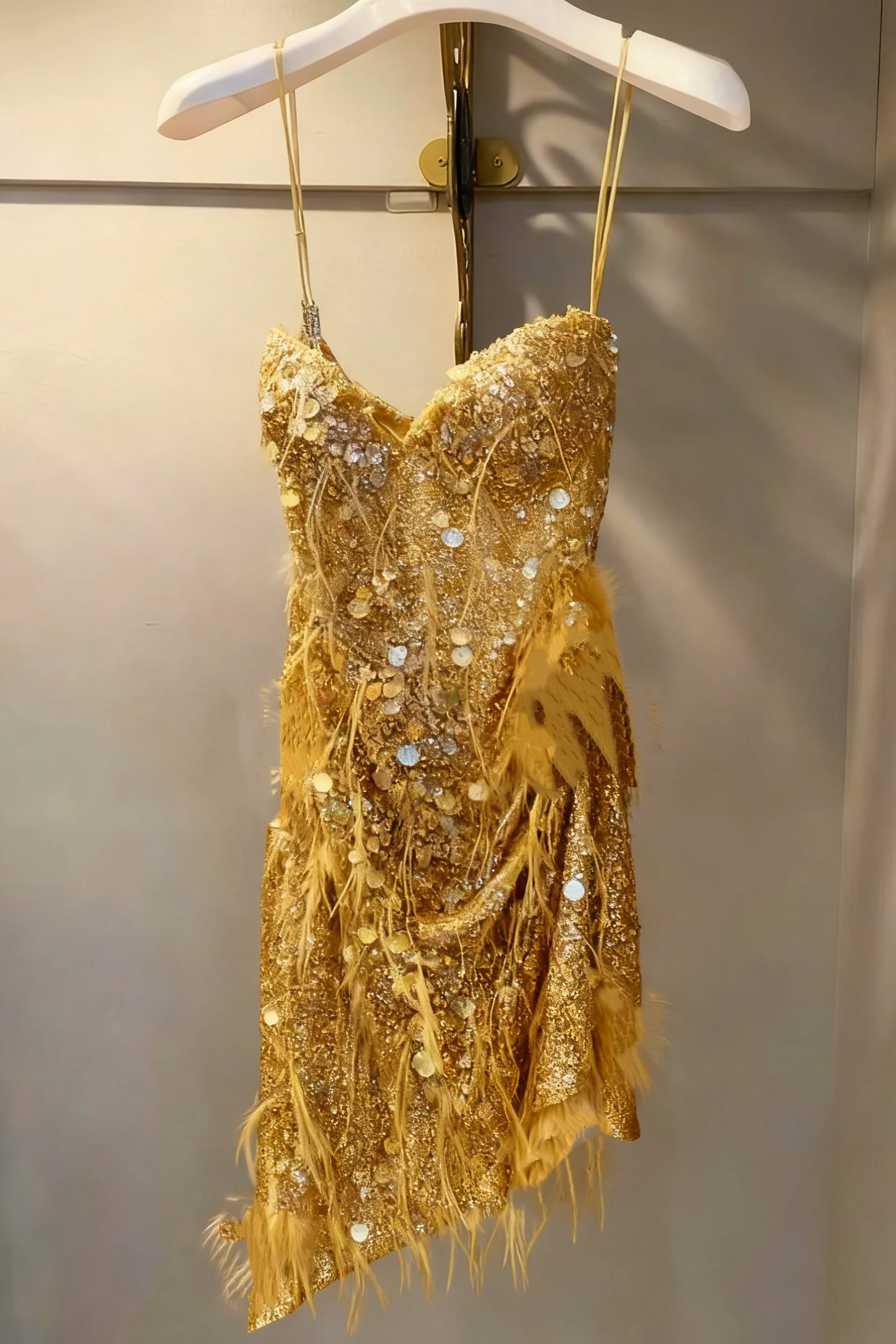 Sequin prom dresses, sheath short prom dresses fg1195 - Image 4