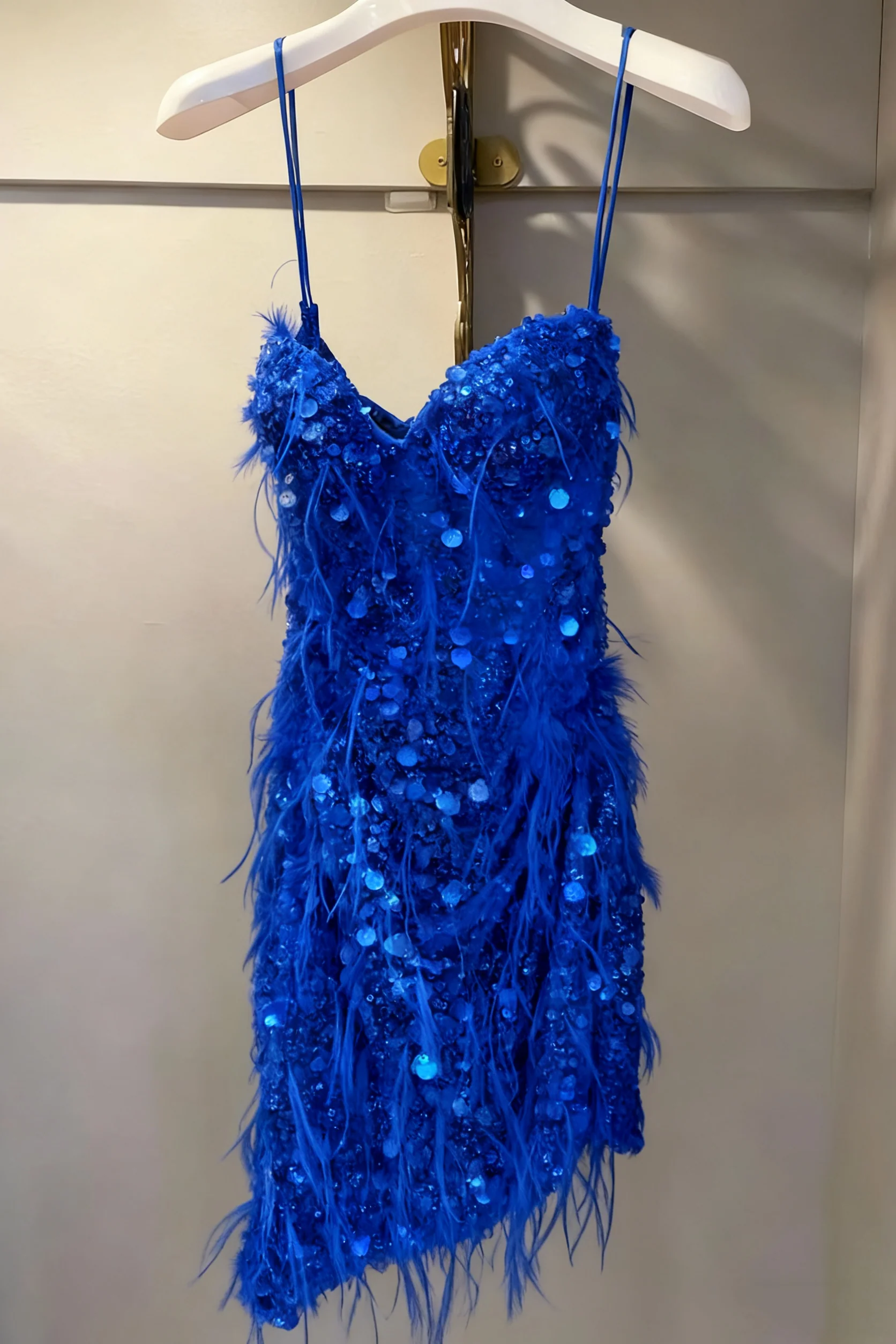 Sequin prom dresses, sheath short prom dresses fg1195 - Image 5