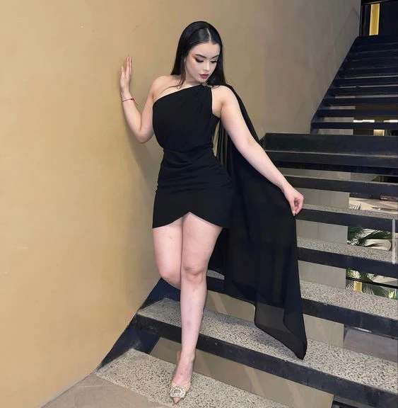 Sexy Black Party Dress,Black Cocktail Dress,Short Homecoming Dress fg5622 - Image 2