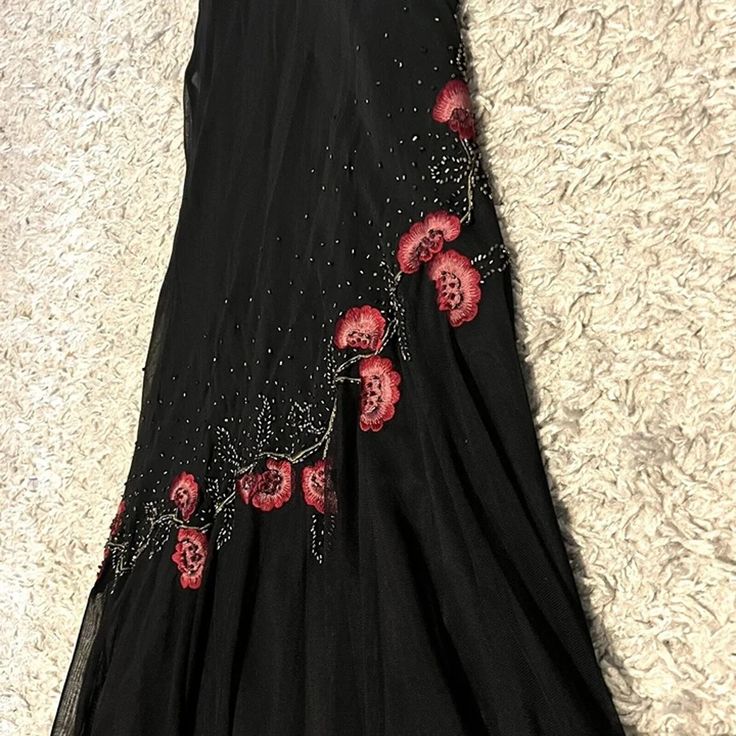 Sexy Black Prom Dresses For Girls Formal Birthday Party Gowns      fg3648 - Image 3