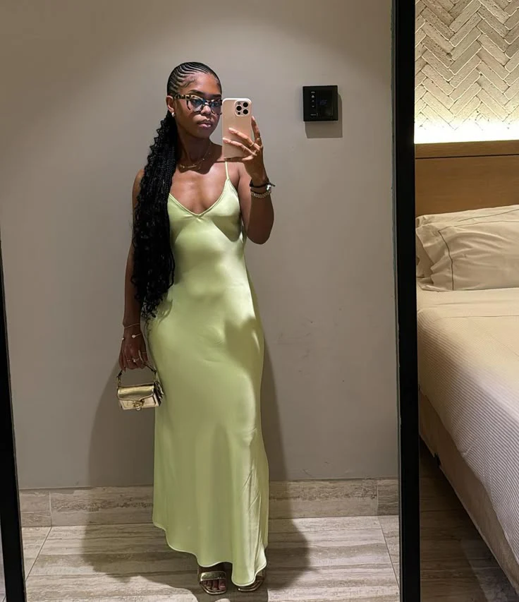 Sexy Green Simple Party Dress Long Evening Dress Prom Dresses    fg7807