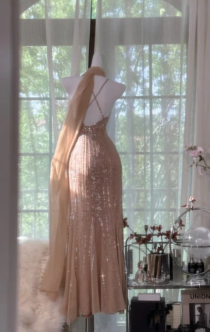 Sexy Mermaid Beading Prom Party Dress 21st Birthday Outfit fg8591 - Image 4