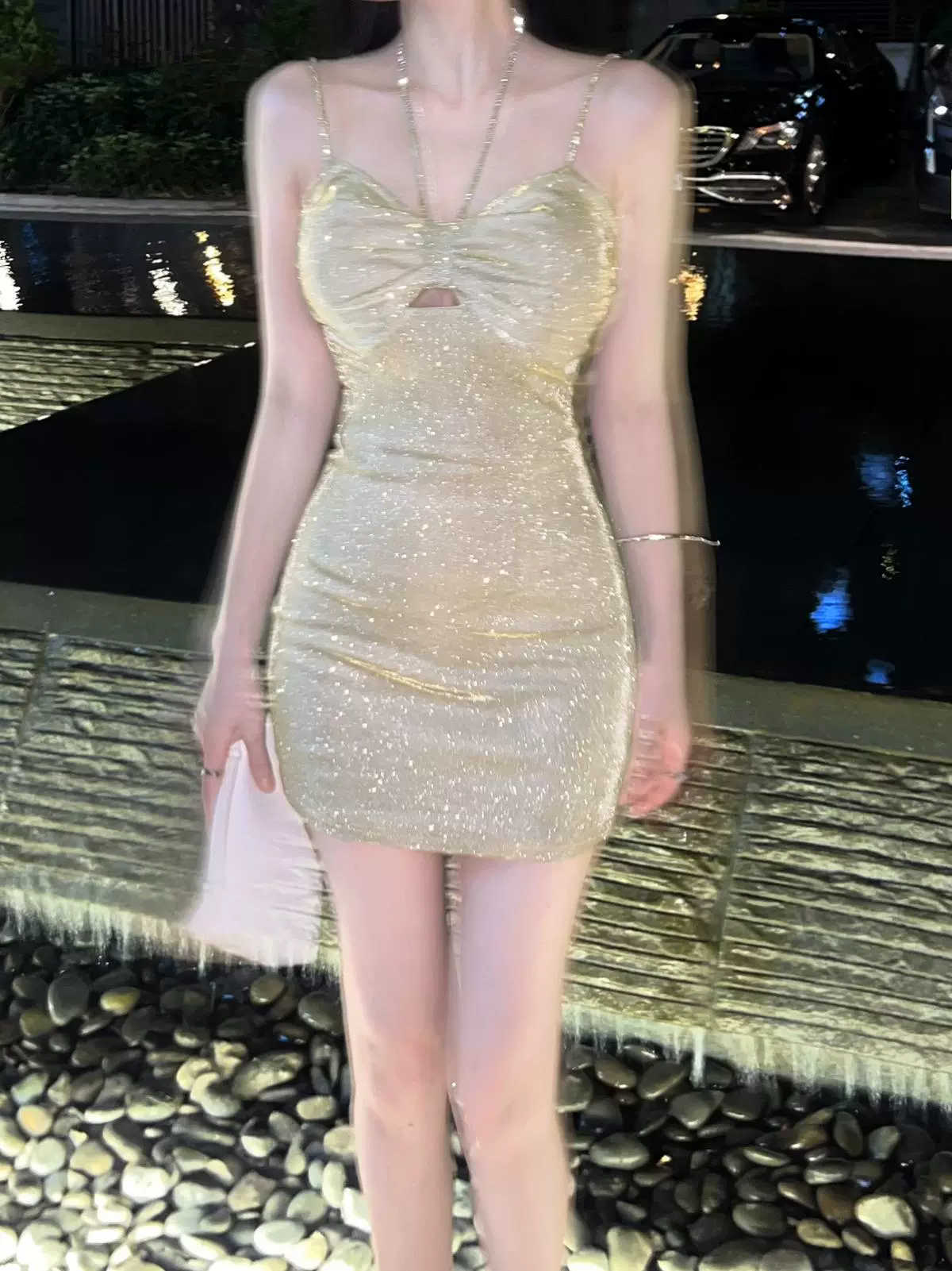 Sexy Shinny Short Evening Dress Cocktail Dresses Short Birthday Party Dress fg7886 - Image 5