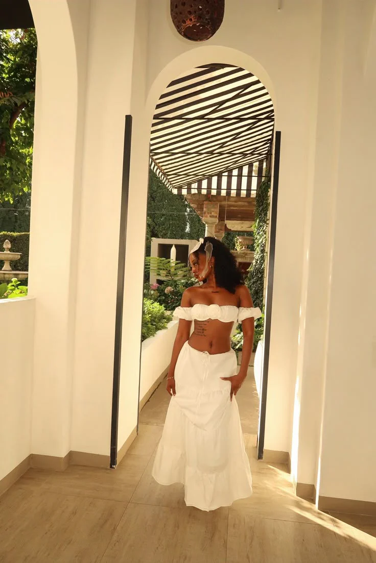 Sexy White Two Piece Long Party Dress Prom Dress New Arrive Evening Dress fg8015