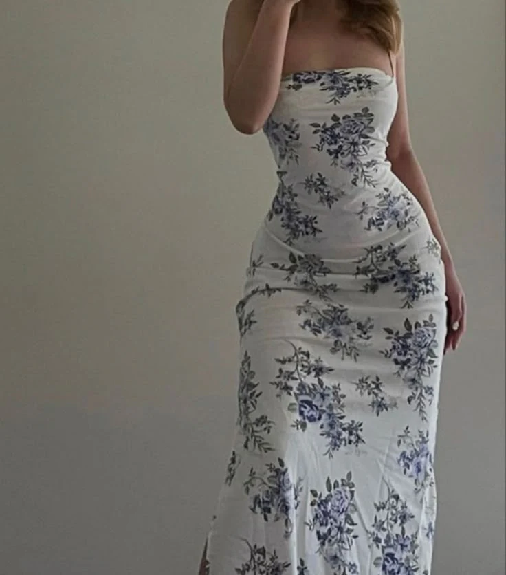Sexy Women Dress Print New Prom Dress Evening Party Dresses fg7787 - Image 2