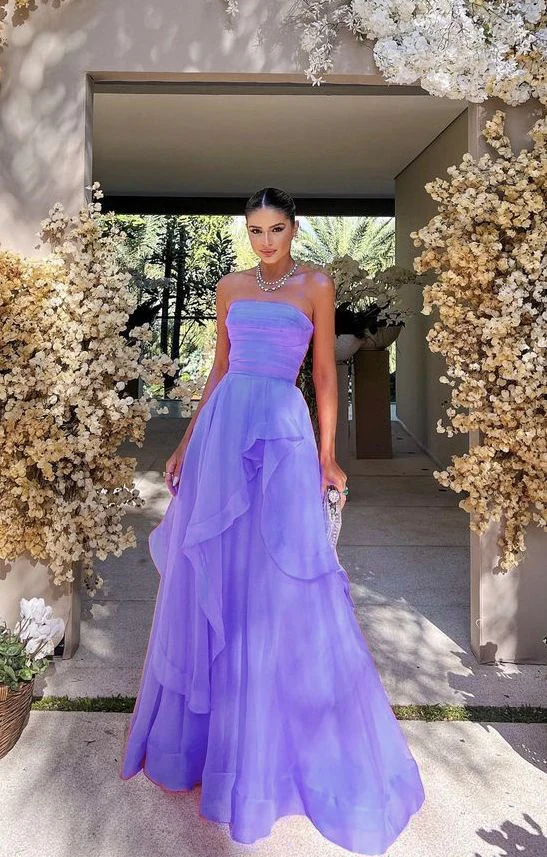 simple pink prom dress,modest evening dresses      fg1002 - Image 9
