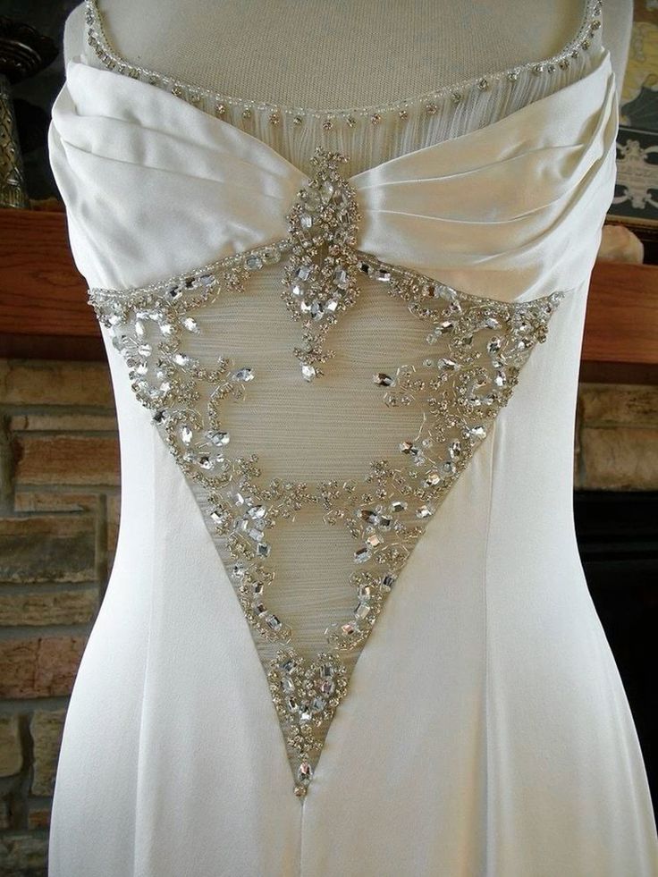 Vintage White Mermaid Prom Dress Wedding Dress     fg7199 - Image 3