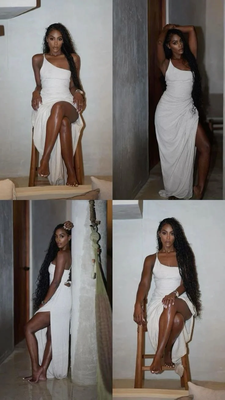 White One Shoulder Party Dress Prom Dress New Arrive Evening Dress   fg8028 - Image 4