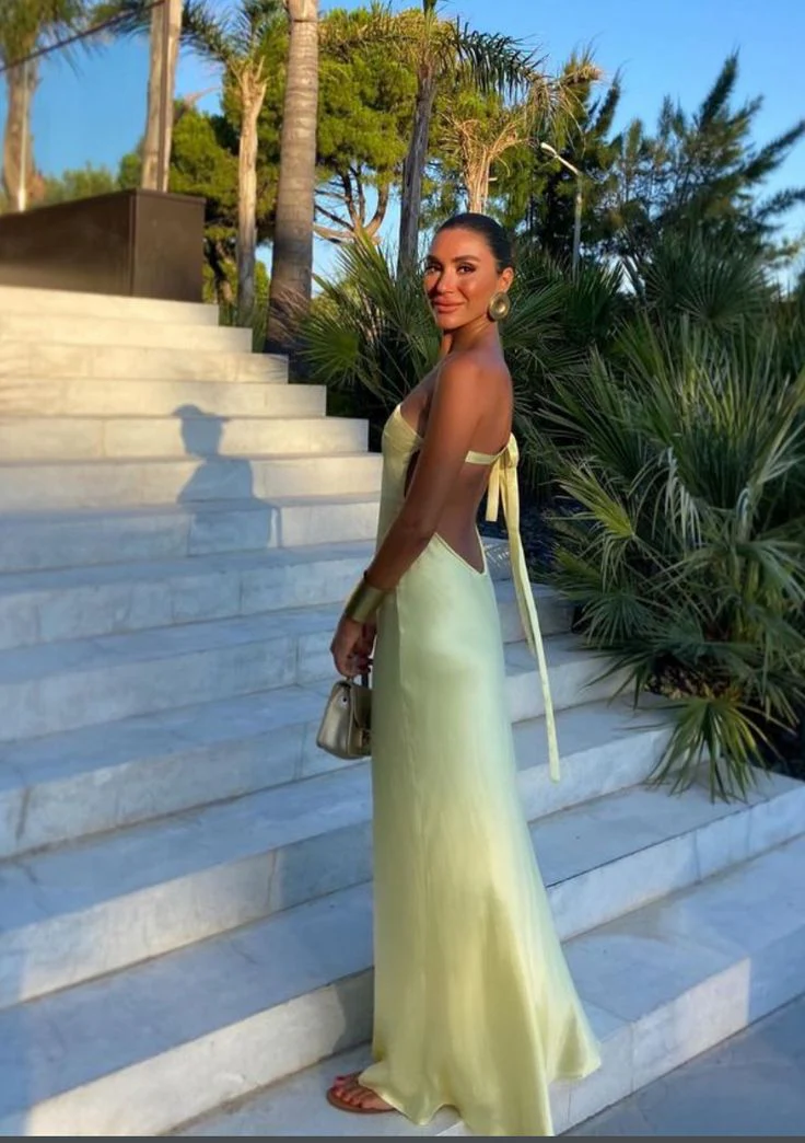 Yellow One Shoulder Prom Dresses, Evening Dress, Floor Length Party Gowns fg6565 - Image 3